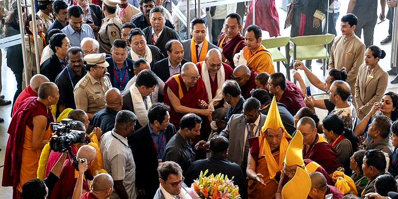 Warm Welcome Receives the Dalai Lama in Bengaluru City