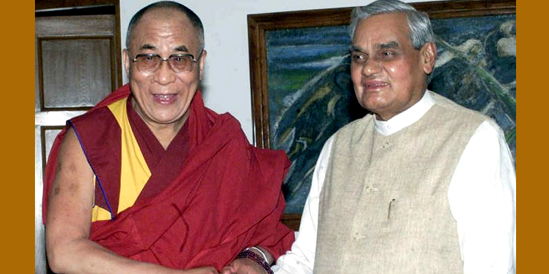 Atal Bihari Vajpayee, One of Strongest Voices for Tibet: Condoles Dalai Lama