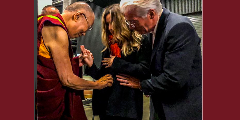 Richard Gere and Wife Receive Dalai Lama’s Blessing for Their Expected Child