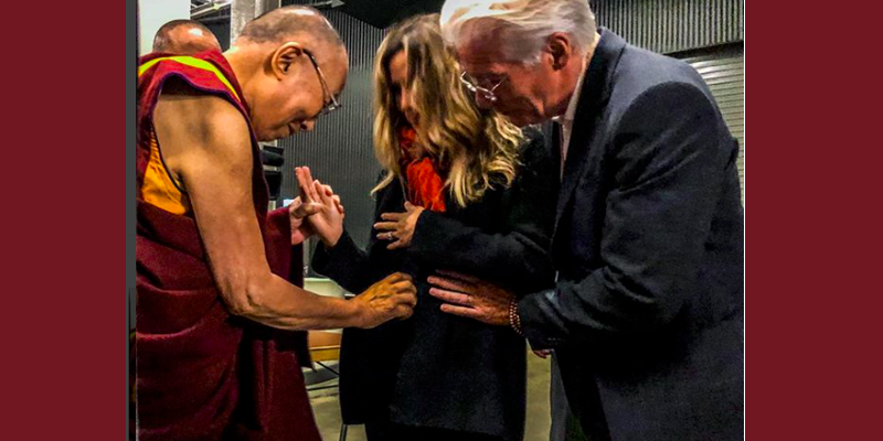 Richard Gere and Wife Receive Dalai Lama's Blessing for Their Expected Child