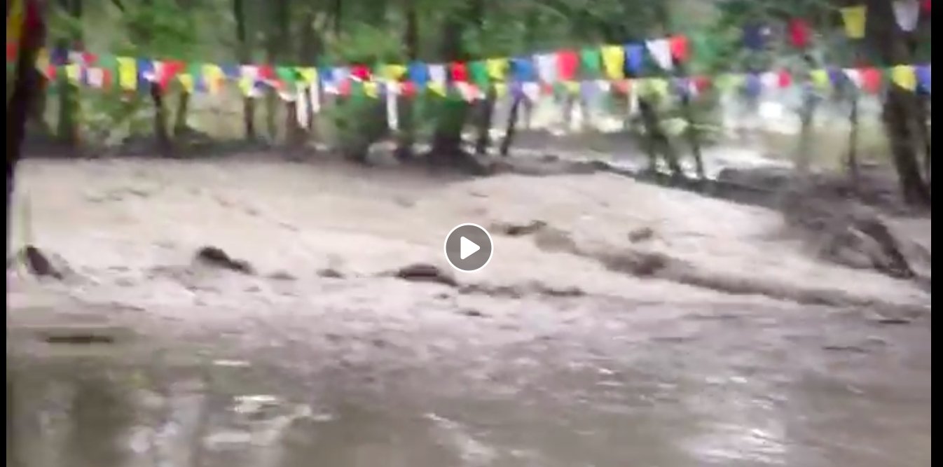 Flash Floods in Kullu-Manali Affects Tibetan Settlement There