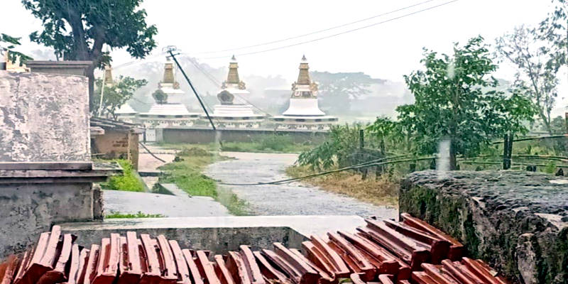 Cyclone in Odhisha Severely Affects the Tibetan Settlement