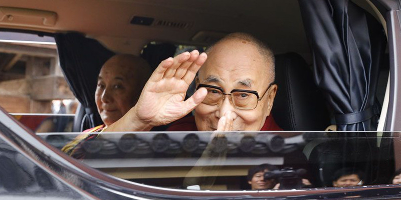 His Holiness the Dalai Lama Returns to Dharamsala From Japan