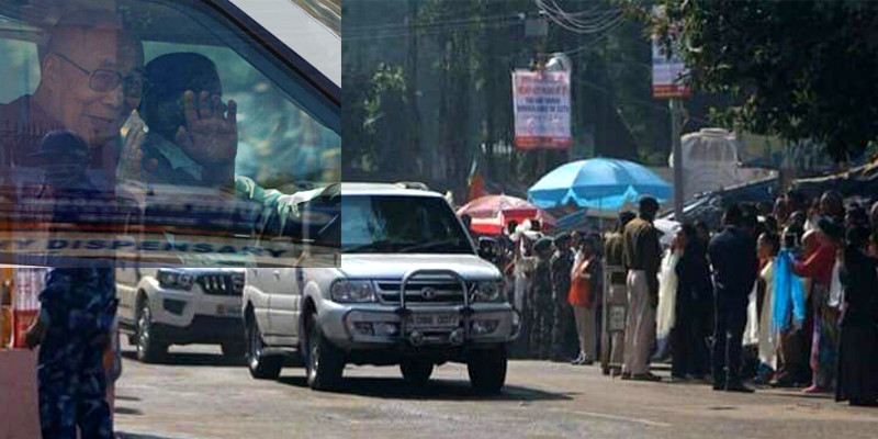 His Holiness the Dalai Lama Arrives in Bodhgaya for 3 Weeks Stay