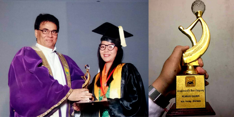 Tibetan Girl Wins Best All Round Student from Medical College