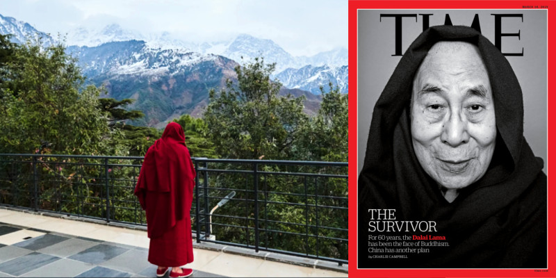 Dalai Lama On Time’s Cover Once Again at 60 Years in Exile