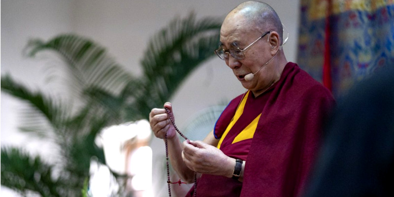 Dalai Lama Returns in Best Health, Cheerful Public Welcomes