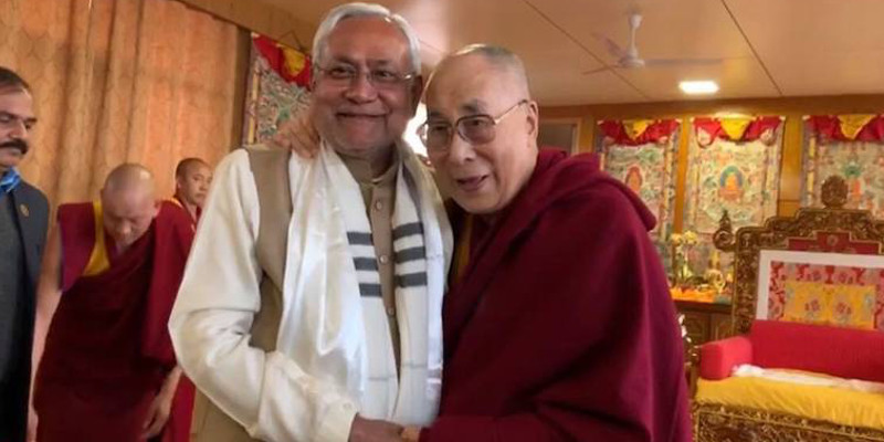 Nitish Kumar Joins Call to Confer Bharat Ratna to Dalai Lama
