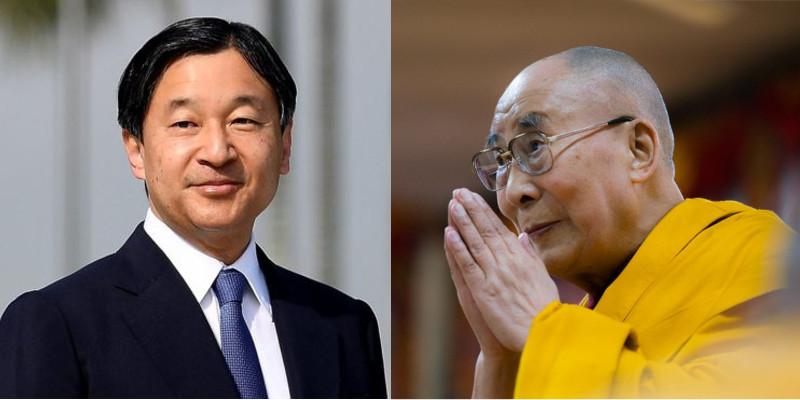 His Holiness Dalai Lama Congratulates Japan's New Emperor