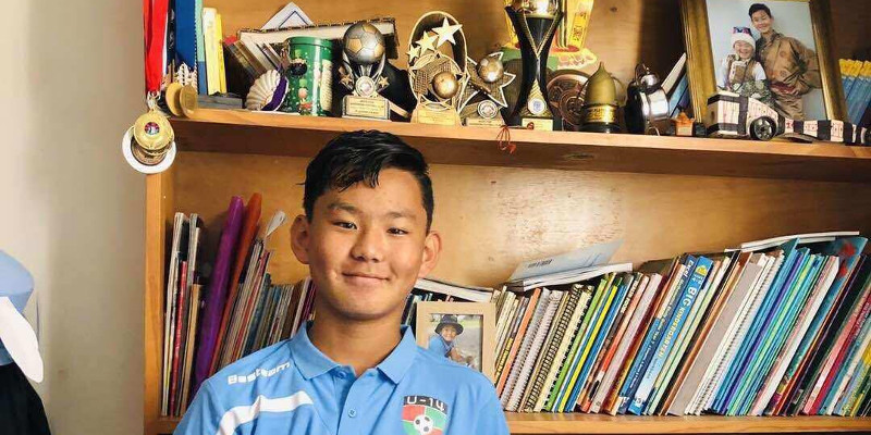 Tibetan Boy Selected to an Australian State Under 14 Football Team