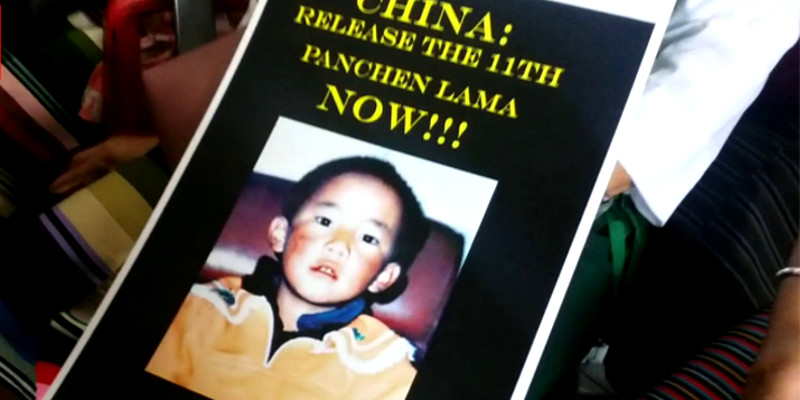 Tibetans Show Renewed Anger of China Kidnapping Panchen Lama