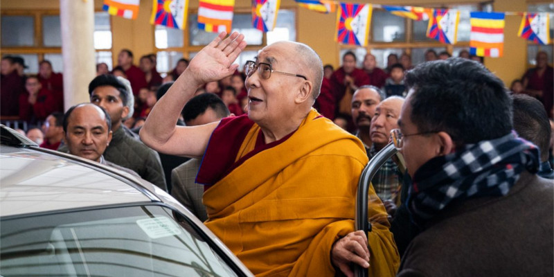 Dalai Lama Says is Happy to Live in India for Rest of His Life