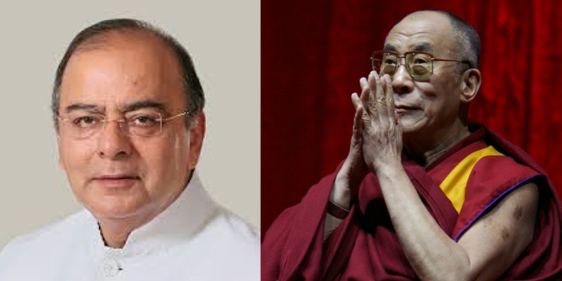 Dalai Lama Condoles Death of Dedicated Public Servant Arun Jaitley