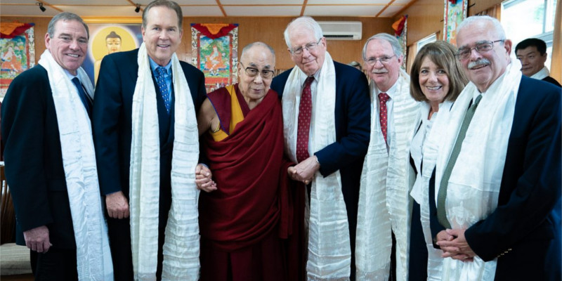 US Congressional Delegation Meet the Dalai Lama in India