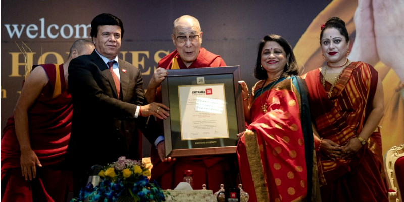 Dalai Lama Conferred With Honorary Doctorate Degree