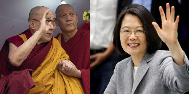 Dalai Lama Congratulates Tsai Ing Wen on Landslide Re-election Victory