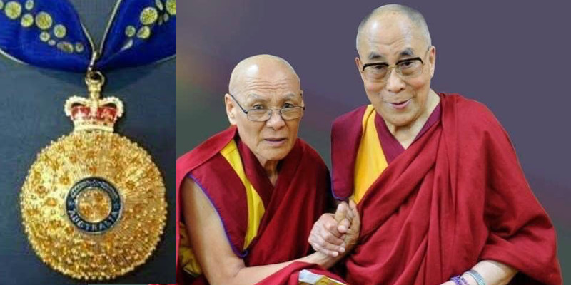 Australia Confers National Honour on Senior Tibetan Lama
