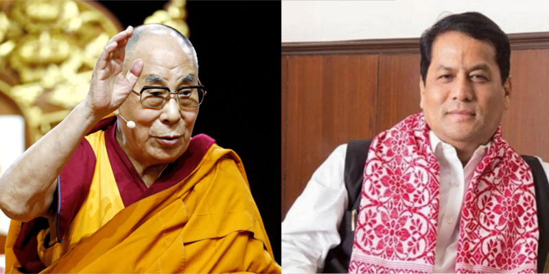 Assam CM Thanks Dalai Lama's Support for Flood Victims