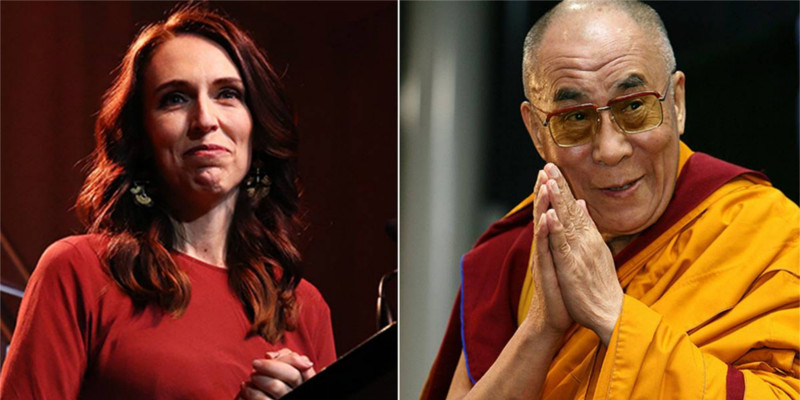 Dalai Lama Congratulates Jacinda Ardern on Reelection as New Zealand PM