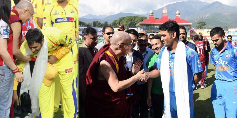 Indian Cricketer MS Dhoni Gets a Nickname After Dalai Lama