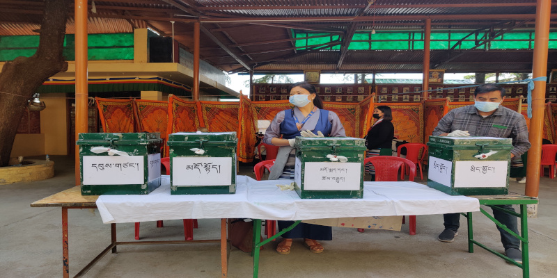 The final phase of voting for Tibetan election begins