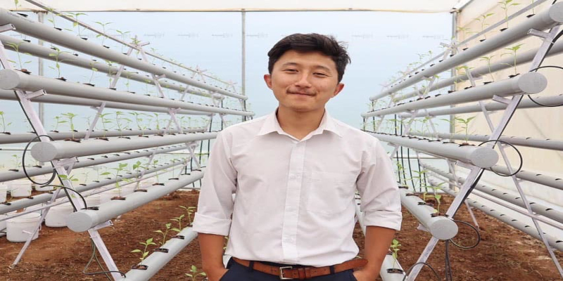 Zomphel the first Tibetan Hydroponic farming company