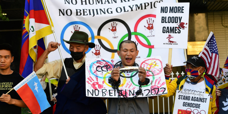 Canada in talks over a possible boycott of the Olympics.