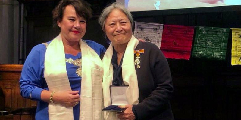 Tibetan Woman Received Prestigious Dutch Royal Distinction