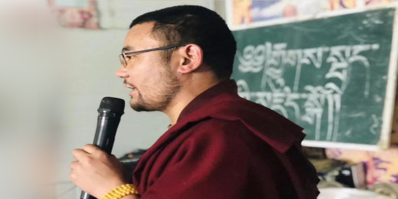 Tibetan monk has been missing for more than a year, following his detention.