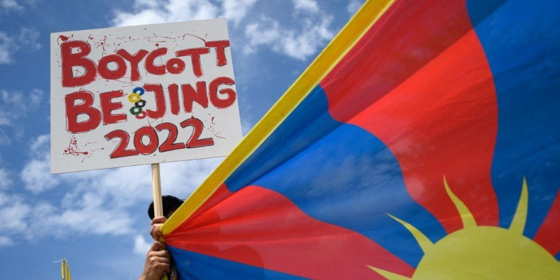 During Beijing Olympics, China increases controls in Tibetan areas.