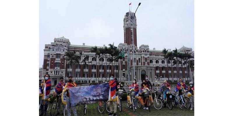 Protest rally held in Taiwan, pre-Tibetan Uprising day