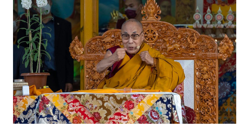 H.H. Dalai Lama makes his first public appearance in two years.