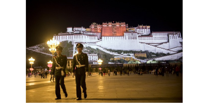 Lhasa was under strict security on Tibetan Uprising Day