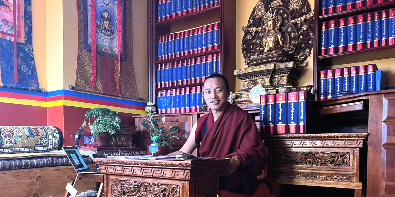 A Master of Ancient Tibetan Knowledge in the United States