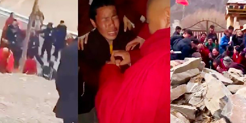 Many Tibetans Face Violent Crackdown for Urging to Stop Chinese Dam Project