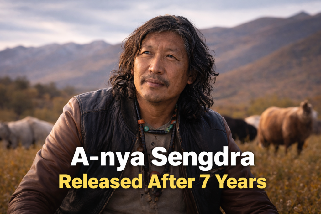Tibetan Environmental Defender A-nya Sengdra Released After Seven Years, Faces Ongoing Restrictions