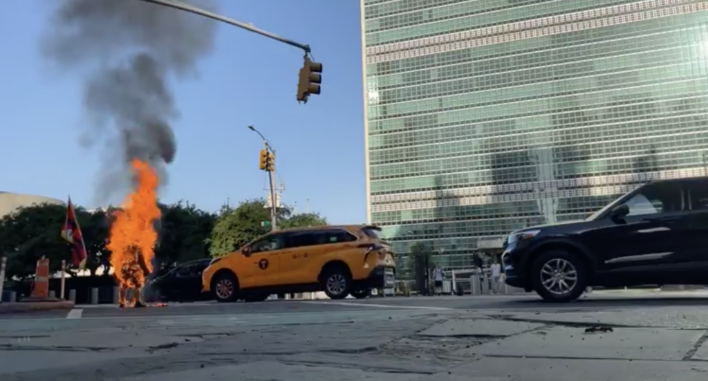 Tibetan Activist Self-Immolates Outside United Nations Headquarters in New York
